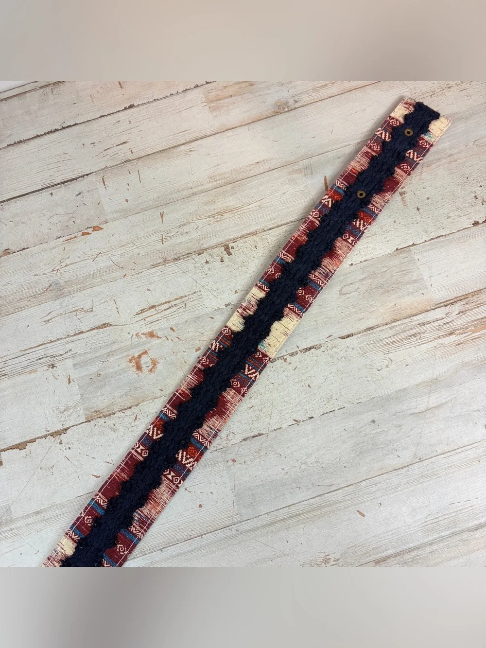 Handmade Vegan Boho Belt Hippie Women’s Eco-Friendly Belt Size 15-17